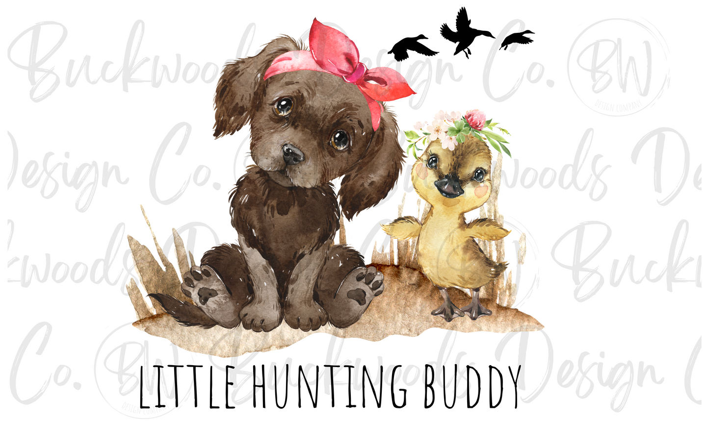 Little Hunting Buddy Digital Download PNG