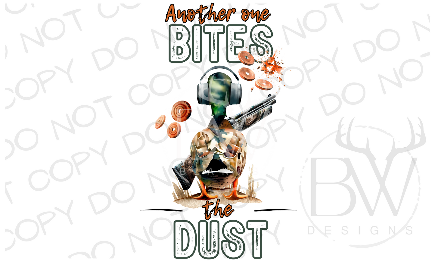 Another One Bites the Dust Trap Shooting Duck Digital Download PNG