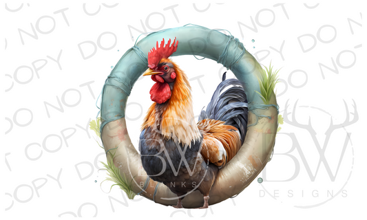 Barnyard Summer Farm Digital Download PNG