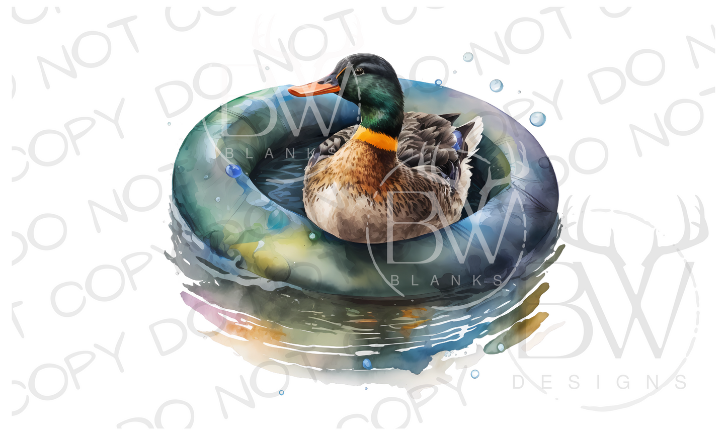 Summer Vibes Duck Hunting Digital Download PNG