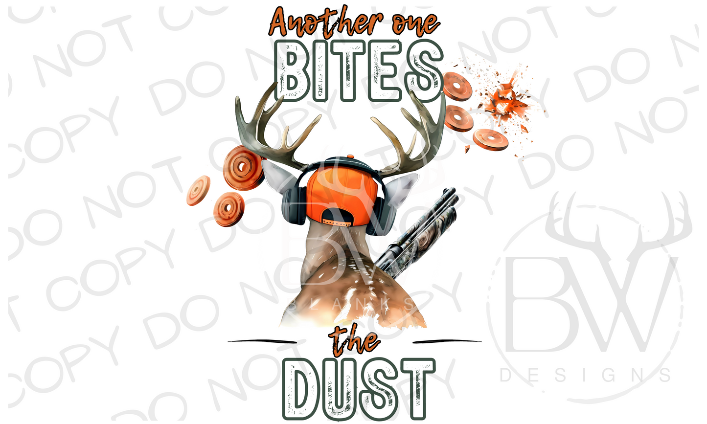 Another One Bites the Dust Trap Shooting Deer Digital Download PNG