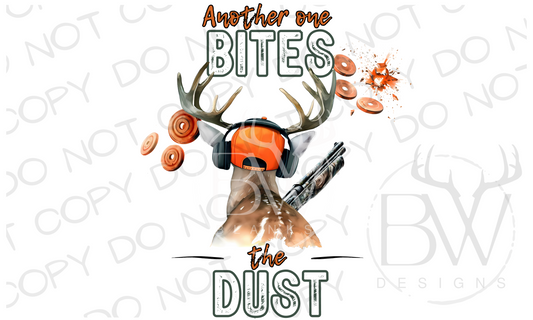 Another One Bites the Dust Trap Shooting Deer Digital Download PNG