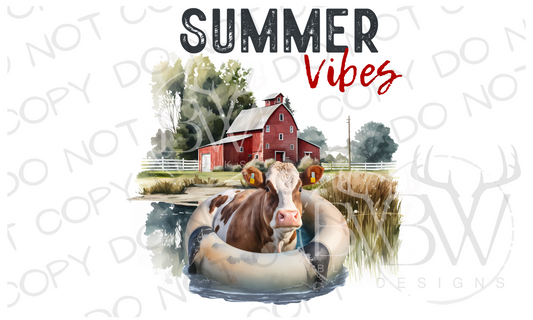 Barnyard Summer Farm Digital Download PNG