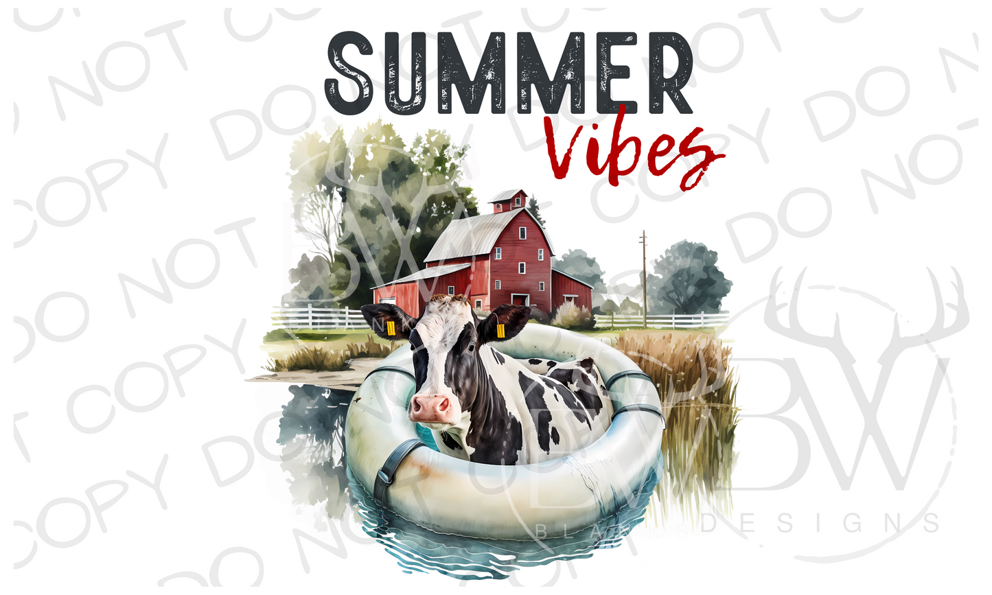 Barnyard Summer Farm Digital Download PNG