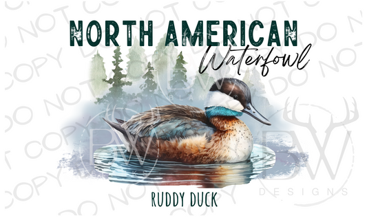 North American Waterfowl Duck Hunting Digital Download PNG