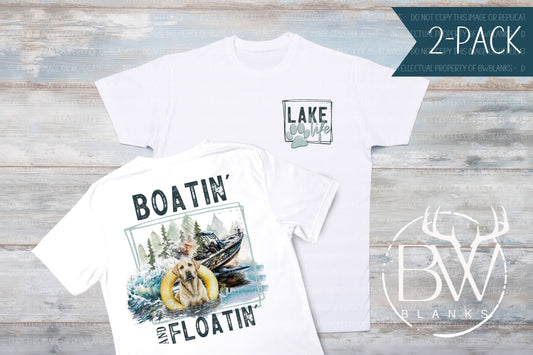 2-PACK Boatin' & Floatin' Summer Digital Download PNG