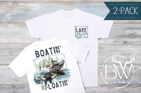 2-PACK Boatin' & Floatin' Summer Digital Download PNG