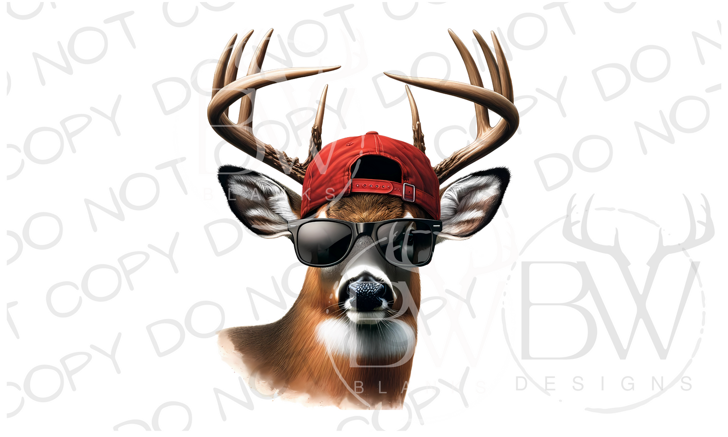 Deer Hunting Valentine's Day Digital Download PNG