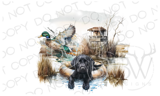 Summer Vibes Duck Hunting Digital Download PNG