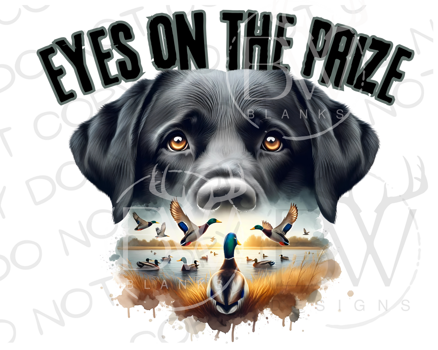 Hunting Dog Duck Hunting Digital Download PNG