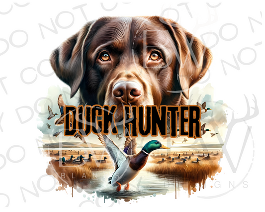 Hunting Dog Duck Hunting Digital Download PNG