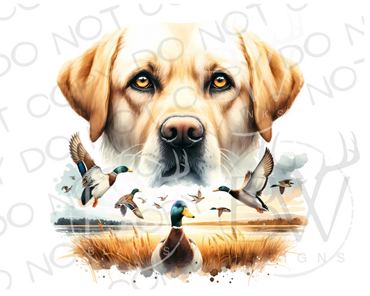 Hunting Dog Duck Hunting Digital Download PNG