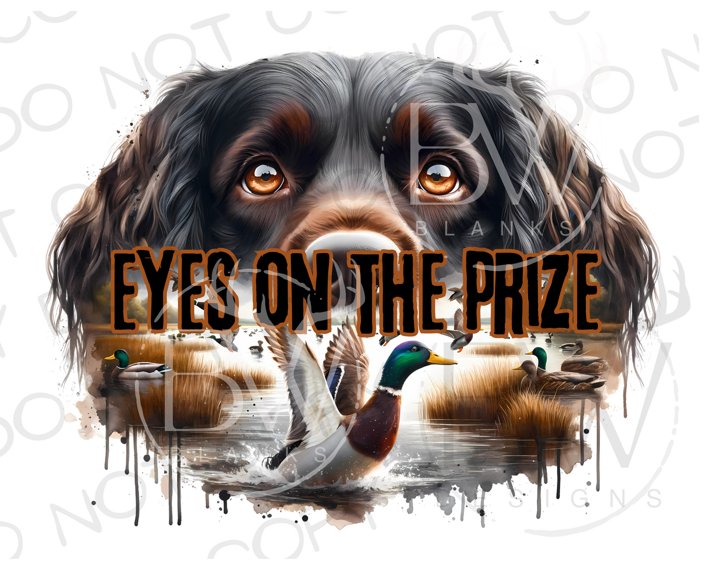 Hunting Dog Duck Hunting Digital Download PNG