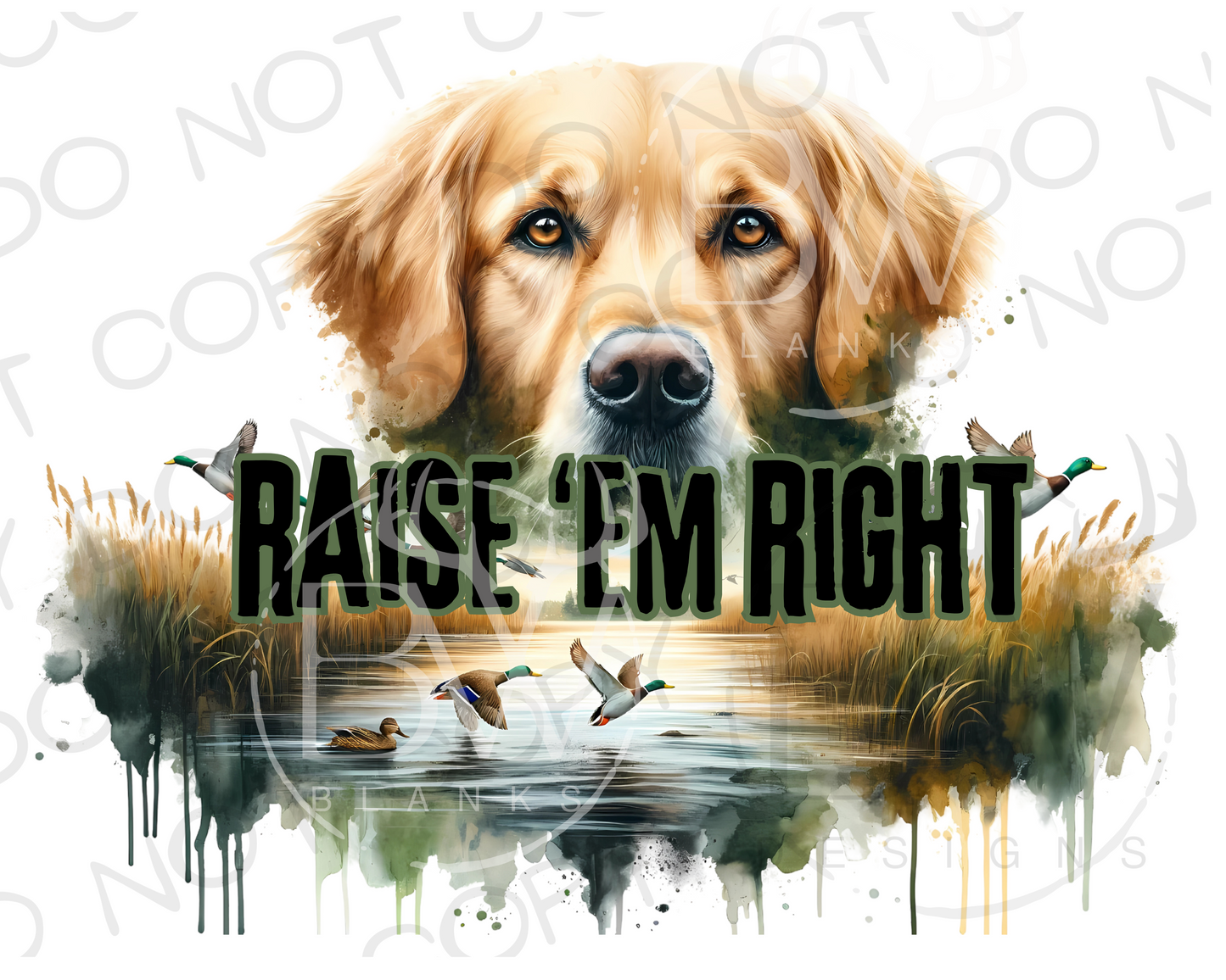 Hunting Dog Duck Hunting Digital Download PNG