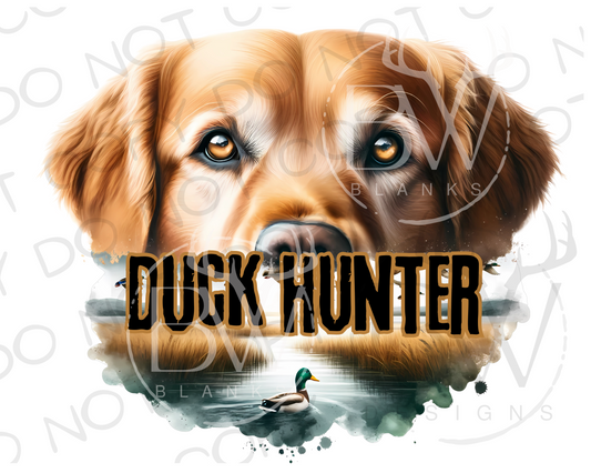 Hunting Dog Duck Hunting Digital Download PNG