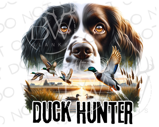 Hunting Dog Duck Hunting Digital Download PNG