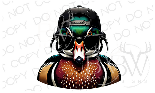 Wood Duck Hunting Digital Download PNG