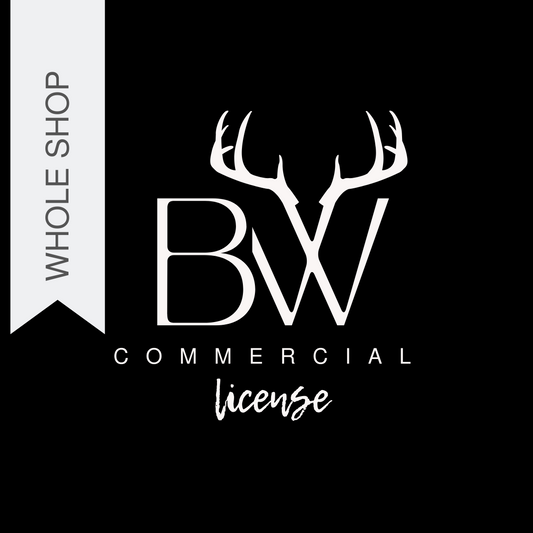 WHOLE SHOP - Commercial License for use up to 500 sales