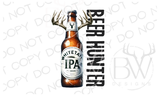 Beer Hunter Deer Hunting Digital Download PNG