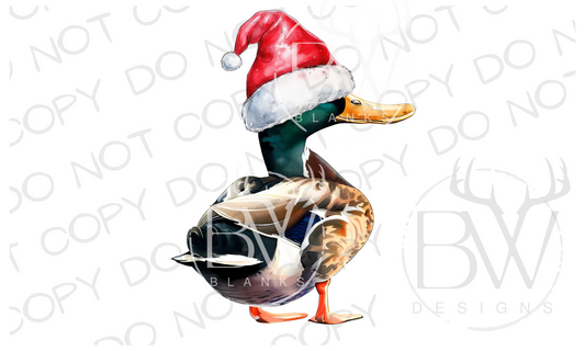 Duck Hunting Christmas Digital Download PNG