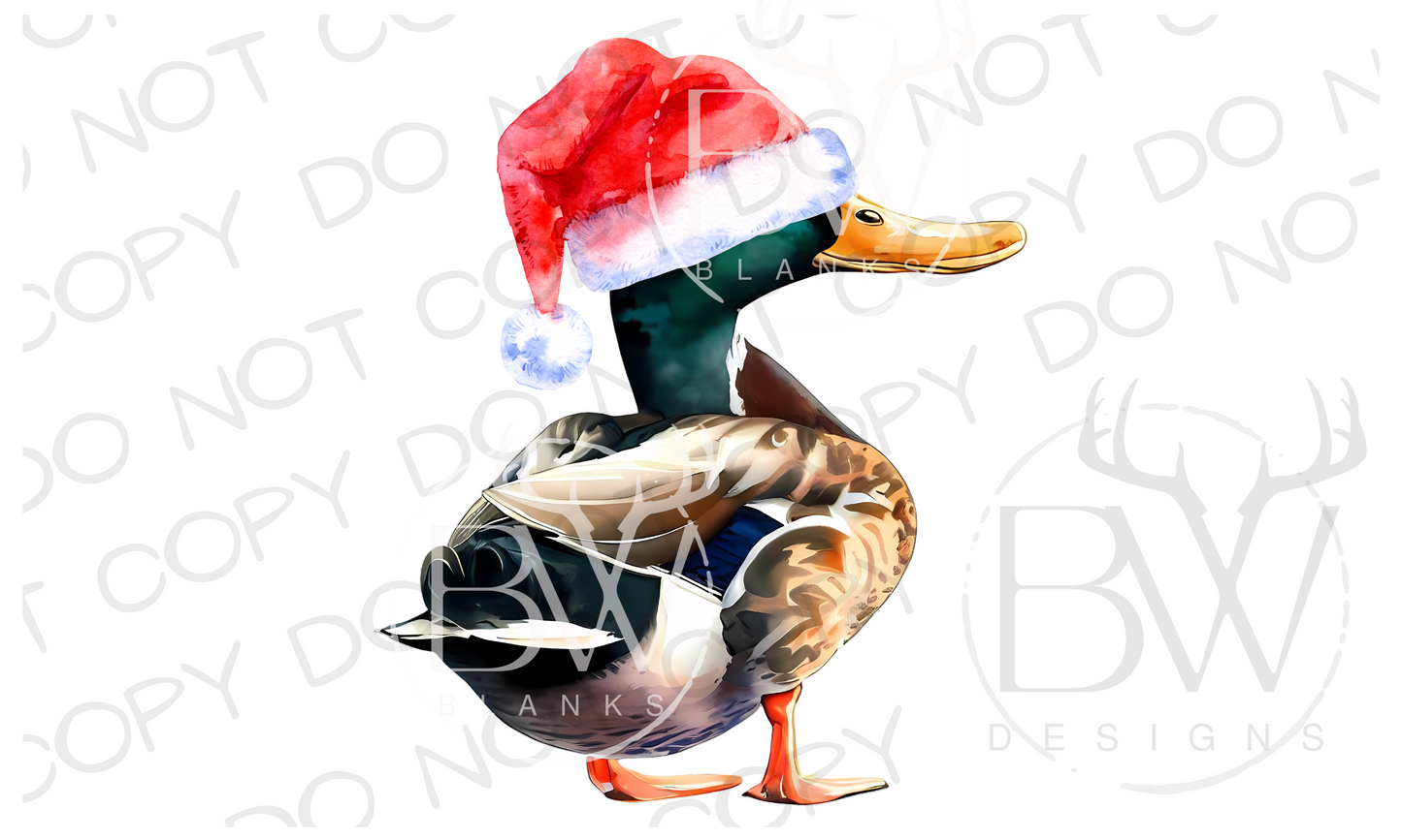 Duck Hunting Christmas Digital Download PNG