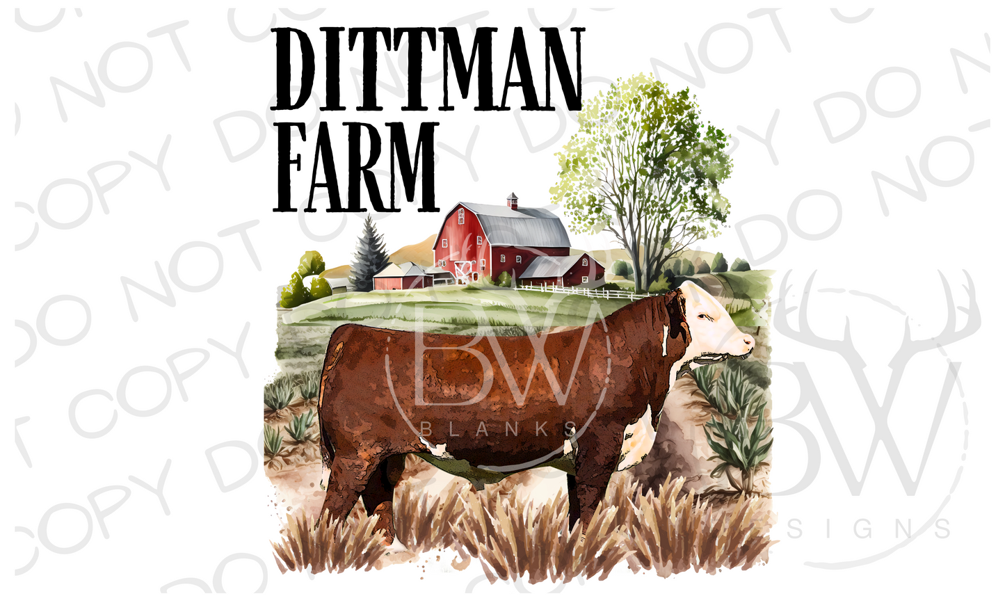 Dittman Farm Digital Download PNG