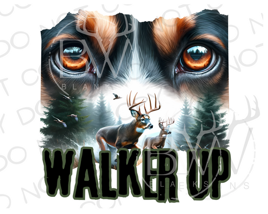 Walker Up Deer Hunting Digital Download PNG