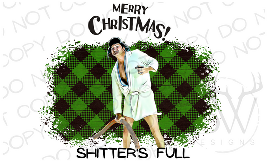 Shitter's Full Cousin Eddie Christmas Family Vacation Digital Download PNG