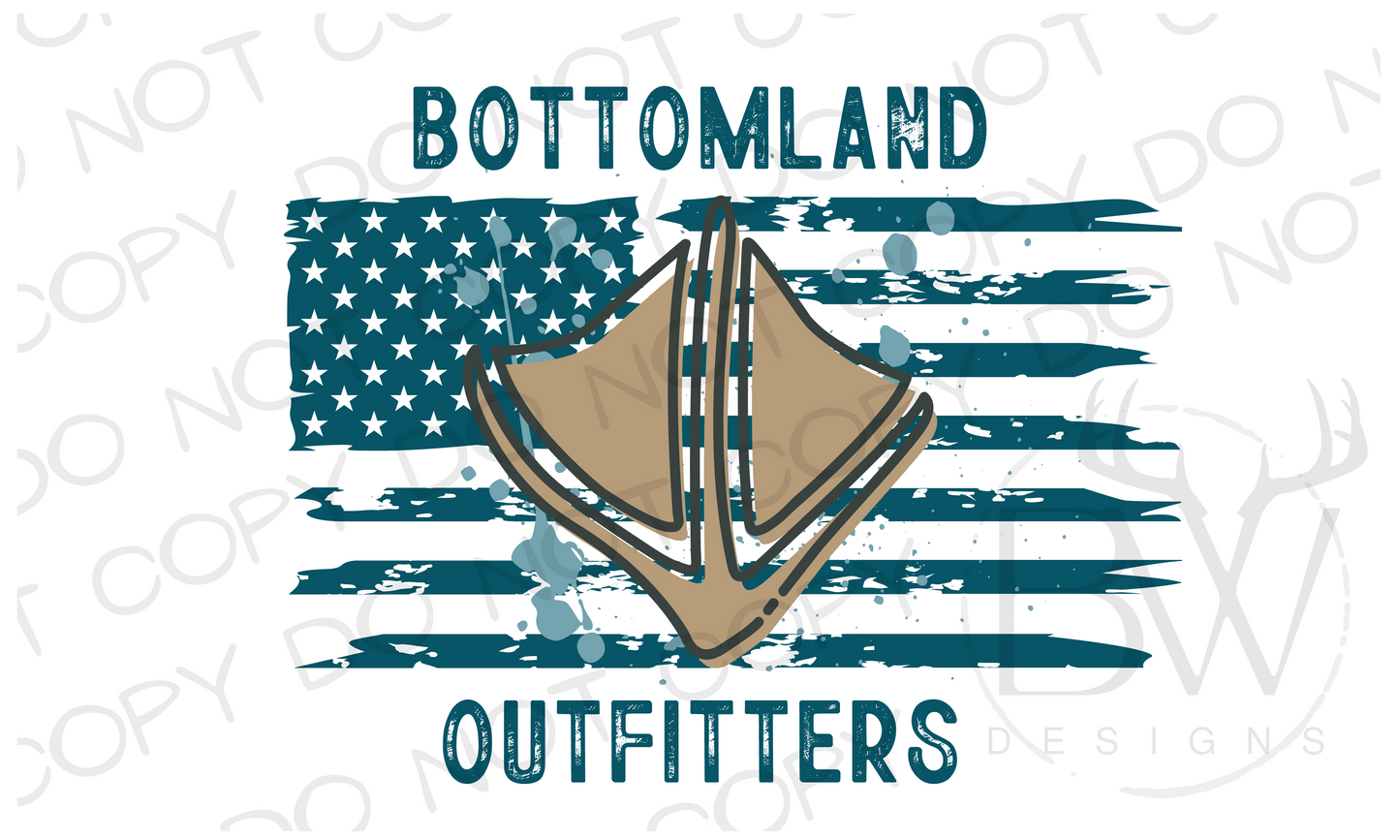 American Bottomland Outfitters Duck Hunting Digital Download PNG