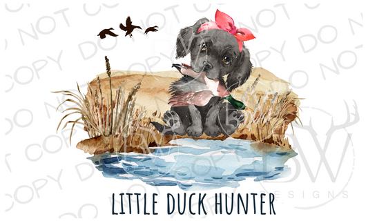 Little Duck Hunter Duck Hunting Digital Download PNG