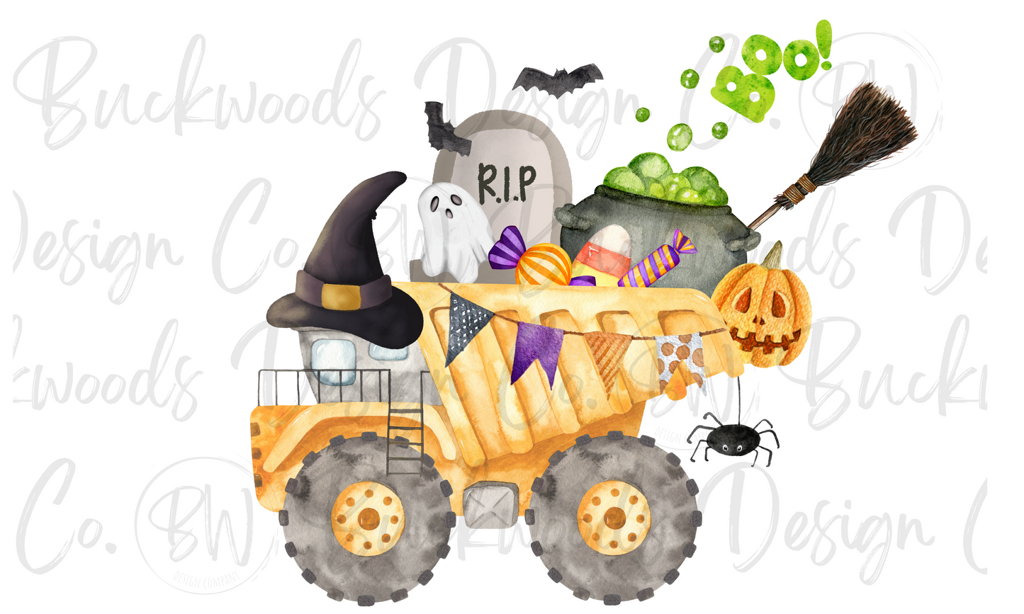 Construction Halloween Digital Download PNG