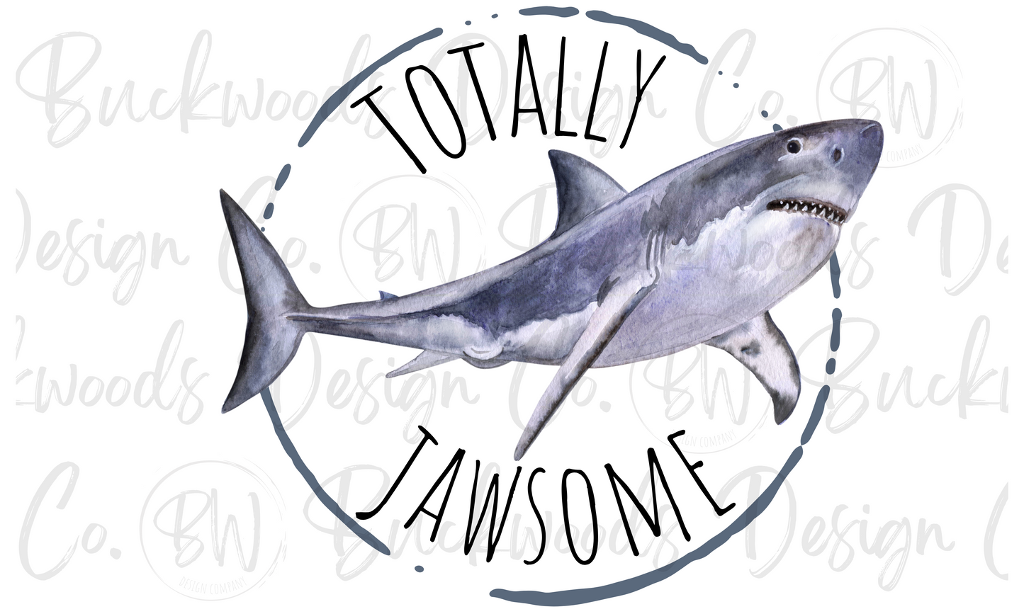 Totally Jawsome Digital Download PNG