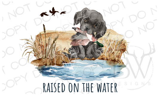 Raised On the Water Duck Hunting Digital Download PNG