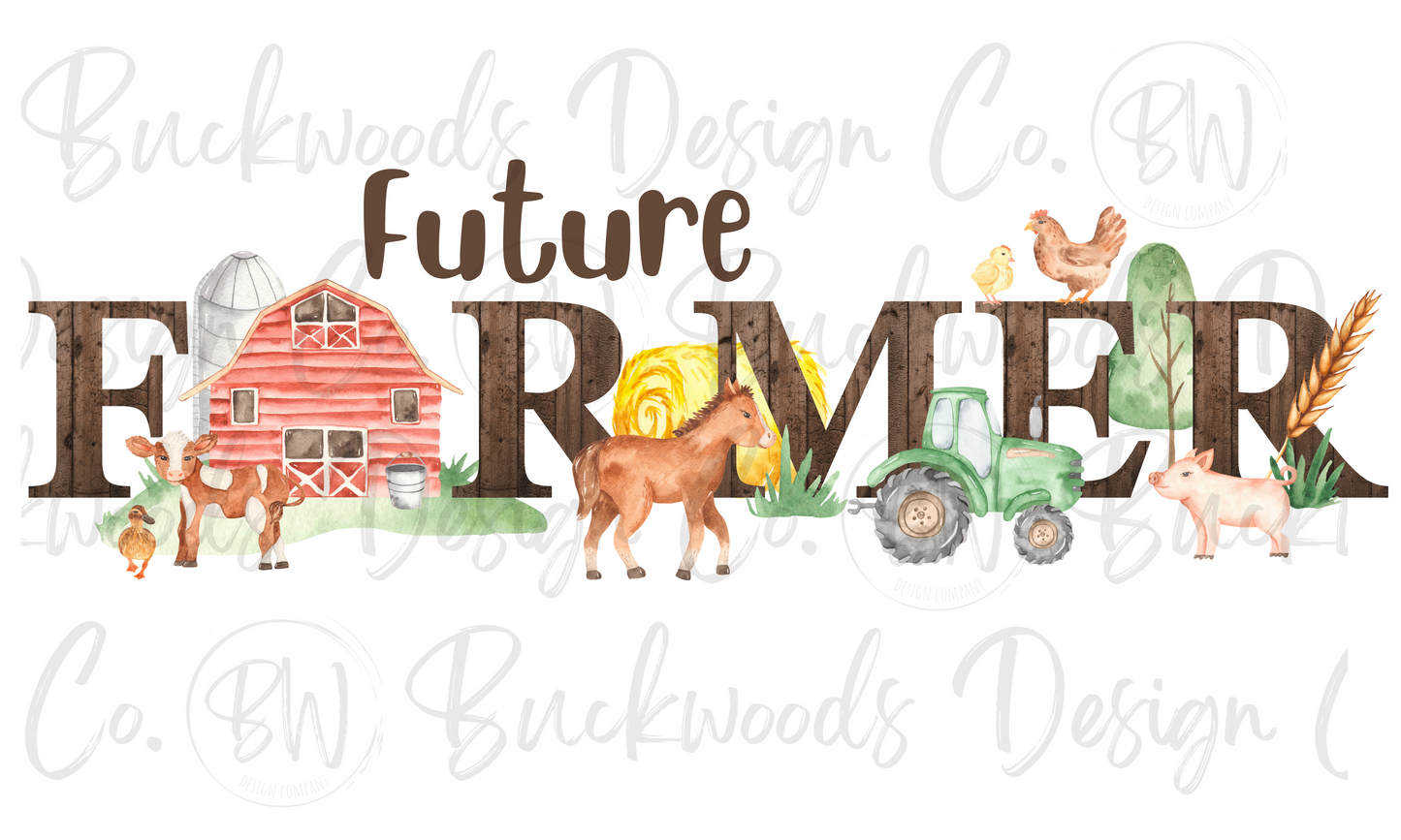 Future Farmer Digital Download PNG