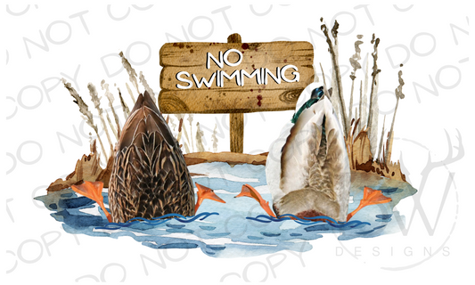 Duck Butts Duck Hunting Digital Download PNG