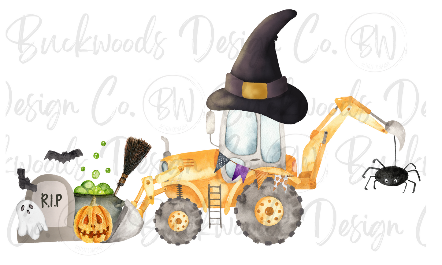 Construction Halloween Digital Download PNG