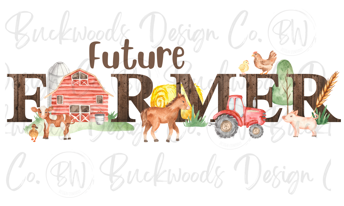 Future Farmer Digital Download PNG