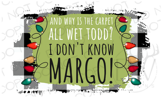 Why is the Carpet All Wet Christmas Family Vacation Digital Download PNG