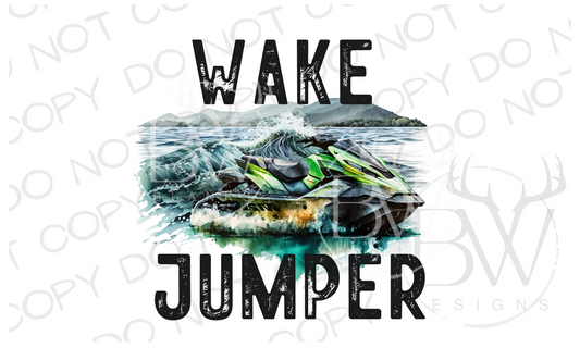 Wake Jumper Jet Ski Digital Download PNG