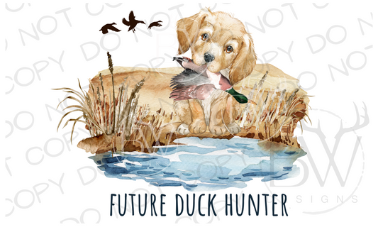 Future Duck Hunter Duck Hunting Digital Download PNG