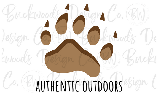 Bear Hunting Digital Download PNG