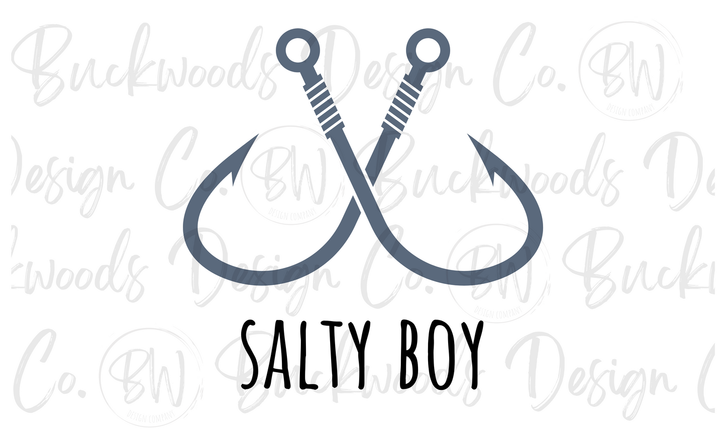 Salty Boy Digital Download PNG