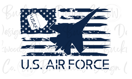 U.S. Air Force Digital Download PNG