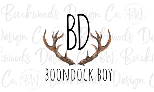 Boondock Boy Digital Download PNG
