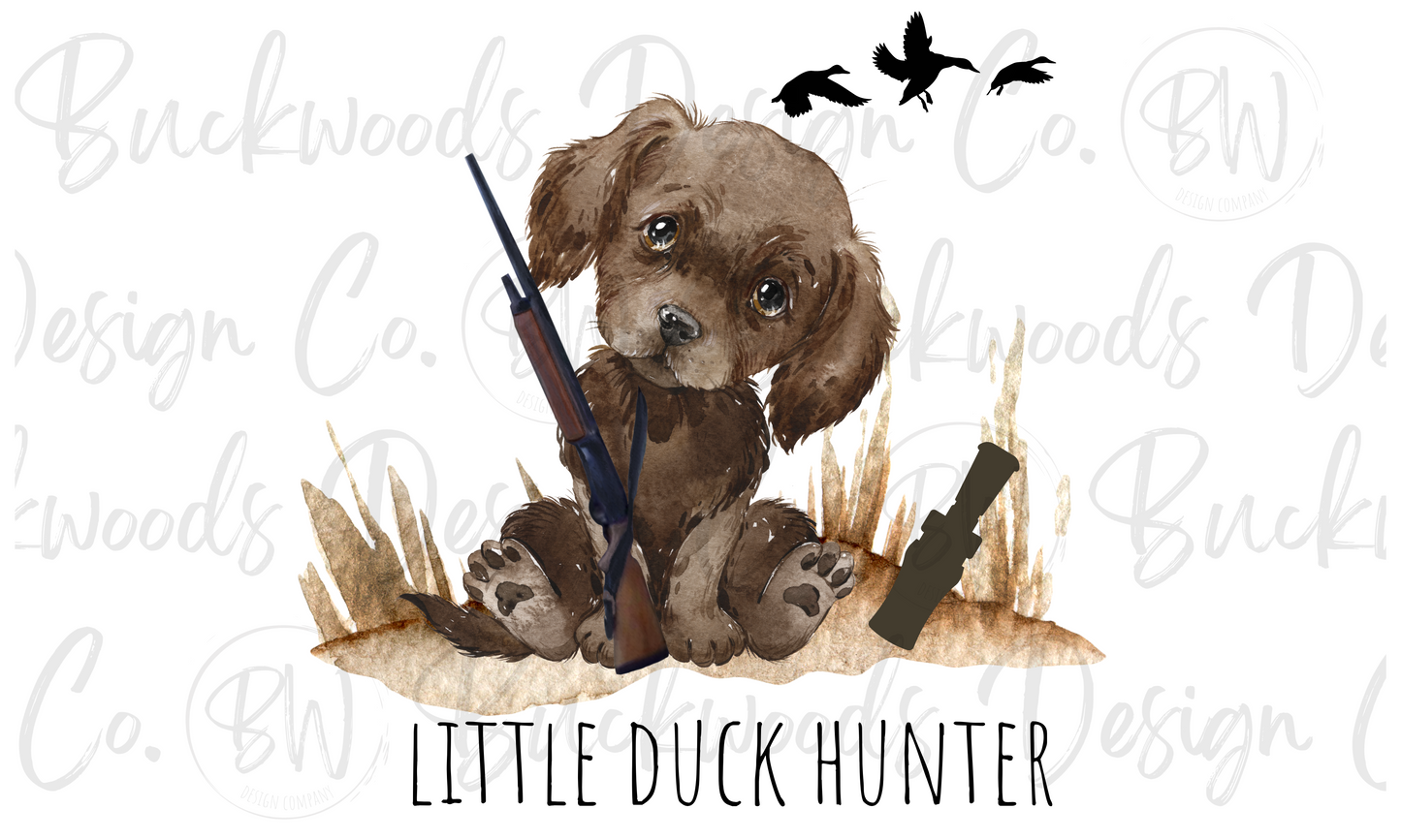 Little Duck Hunter Digital Download PNG