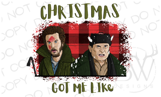 Christmas Got Me Like Wet Bandits Home Alone Digital Download PNG