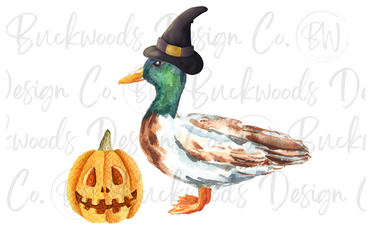 Duck Hunting Halloween Digital Download PNG