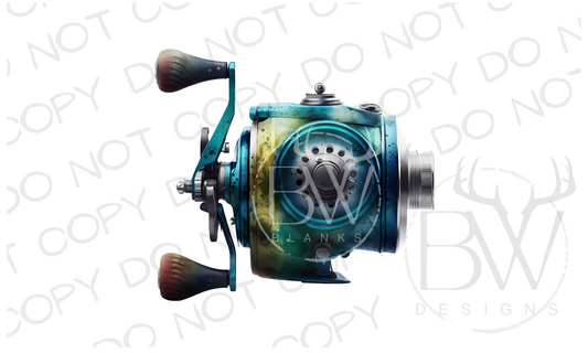 Fishing Reel Fishing Digital Download PNG