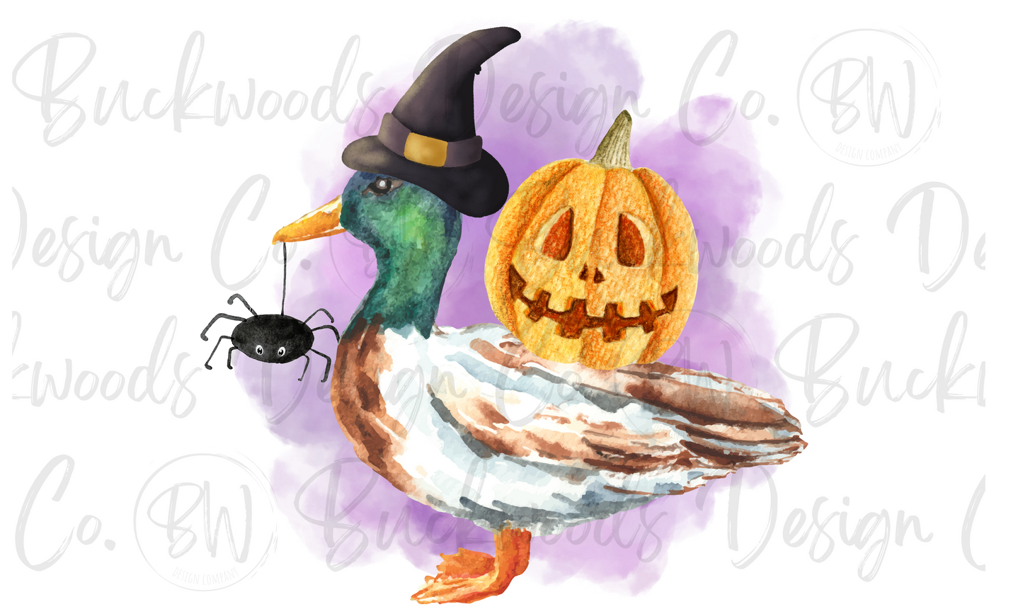 Duck Hunting Halloween Digital Download PNG