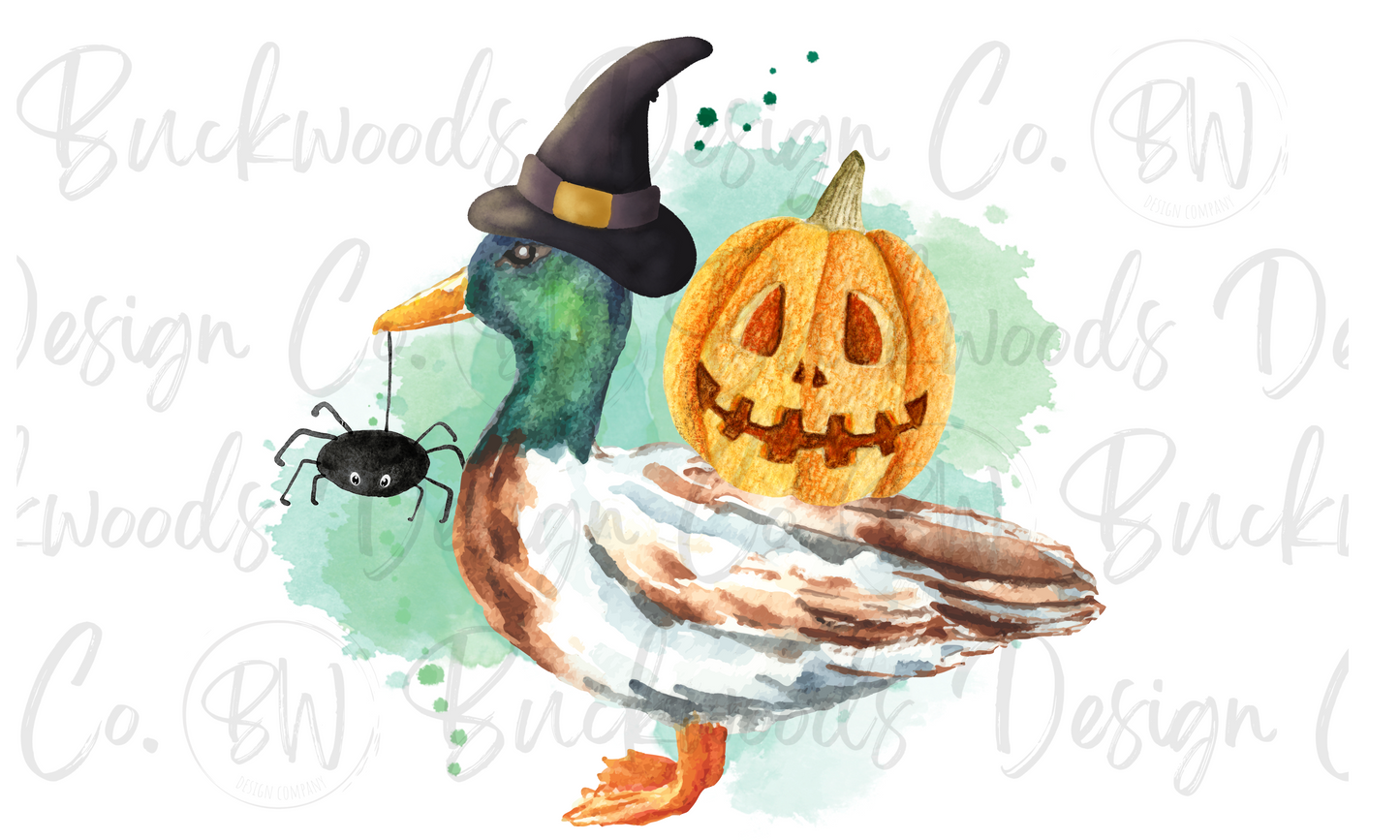 Duck Hunting Halloween Digital Download PNG